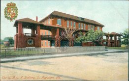 YMCA Building, St. Augustine, FL Florida - Early 1900's Postcard