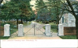 National Cemetry near Petersburg, VA Virginia Pre-1907 Postcard
