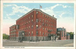 Bangor House, Bangor, ME Maine - Early 1900's Postcard