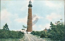Mosquito Inlet Light House, Seacoast of FL Florida - Early 1900's Postcard