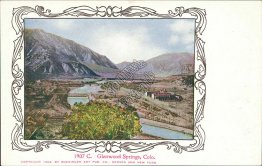 Glenwood Springs, CO Colorado Pre-1907 Postcard