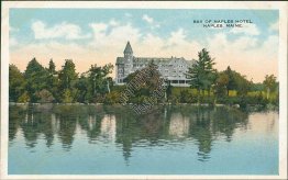 Bay of Naples Hotel, Naples, ME Maine - Early 1900's Postcard