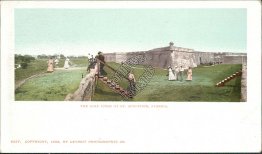 The Golf Links, St. Augustine, FL Florida Pre-1907 DETROIT PUBLISHING Postcard