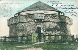 Martello Tower, Halifax, NS, Canada - 1907 Postcard