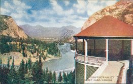 Bow River Valley, C.P.R., Banff, Alberta, Canada - Early 1900's Postcard