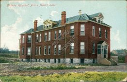 Victoria Hospital, Prince Albert, Saskatchewan, Canada - 1913 Postcard