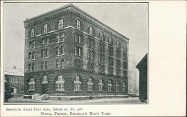 Naval Prison, Navy Yard, Brookly, NY New York Pre-1907 Eagle Series Postcard