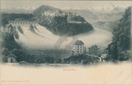 Rhine Falls, Zurich, Switzerland - Early 1900's Postcard
