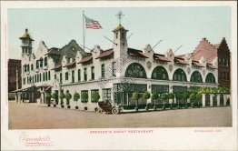 Spokane's Great Restaurant, Spokane, WA - Early 1900's Postcard