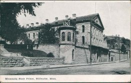 Minnesota State Prison, Stillwater, MN - 1908 Postcard, Osseo, MN Cancel