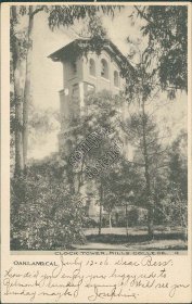 Clock Tower, Mills College, Oakland, CA California 1906 Postcard