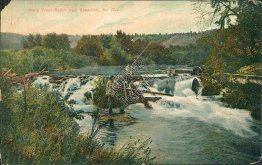 Avery Trout Ranch, Spearfish, SD South Dakota - Early 1900's Postcard