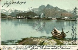 La Norwege, Norway , Svolvaer Cancel Postmark 1904 Postcard