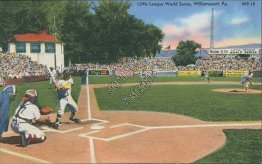 Little League World Series Baseball Game, Williamsport, PA Postcard