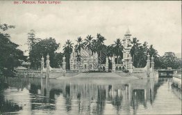 Mosque, Kuala Lumpur, Malayisa - Early 1900's Postcard