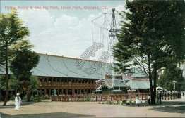 Flying Swing & Skating Rink, Idora Park, Oakland, CA - Early 1900's Postcard