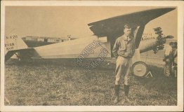 Ryan Spirit of St. Louis Plane, Charles Lindbergh Culver Pictures Card