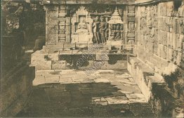 Borobudur Buddhist Temple, Magelang, Java, Indonesia - Early 1900's Postcard