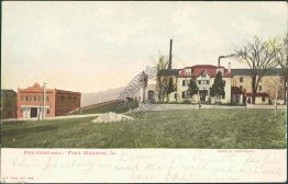 Penitentiary, Fort Madison, IA Iowa Pre-1907 Postcard