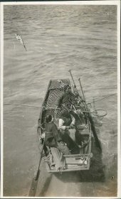 Chinese Fishing Boats, Nets - China Early 1900's Photograph