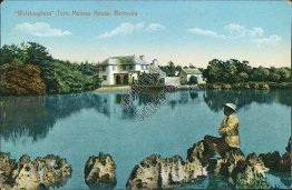 Walshingham, Tom Moores House, Bermuda - Early 1900's Postcard