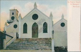 St. Peter's Church, St. George's, Bermuda Pre-1907 Postcard