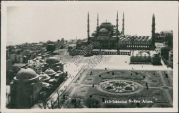 Sultan Ahmed, Istanbul, Tukey - Real Photo RP Postcard