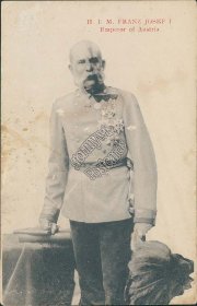 Franz Joseph I, Emperor of Austria - Early 1900's Postcard