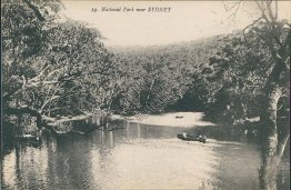 National Park, Sydney, Australia - Early 1900's Postcard