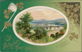 Cappaquin Co. Waterford, St. Patrick's Day - 1910 Embossed Postcard