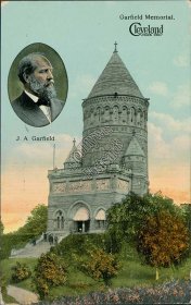 Garfield Memorial, Cleveland, OH Ohio - 1913 Postcard