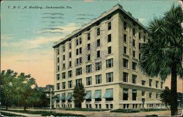 YMCA Building, Jacksonville, FL Florida - 1911 Postcard