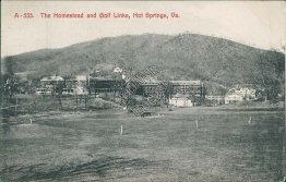 Homestead, Golf Links, Hot Springs, VA Virginia - Early 1900's Postcard
