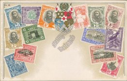 Tonga - Early 1900's Stamp Philatelic Postcard