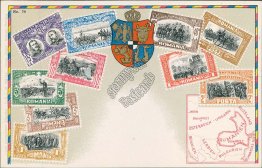Romania Stamps, Pardubice Zavodiste, Czech Postmark - Stamp Philatelic Postcard