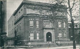 Elks Club, Parkersburg, WV West Virginia - 1907 Postcard