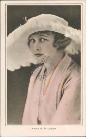 Anna Q. Nilsson - Swedish Silent Film Actress Pre-1907 Postcard