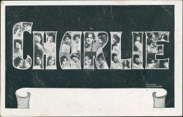 CHARLIE - LARGE LETTER Pre-1907 Postcard