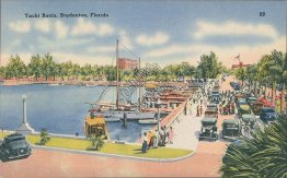 Yacht Basin, Bradenton, FL Florida Postcard