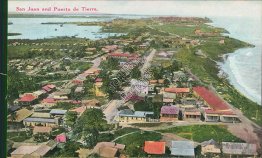 San Juan & Puerta de Tierra, Puerto Rico Porto Rico PR - Early 1900's Postcard
