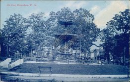 City Park, Parkersburg, WV West Virginia - 1907 Postcard
