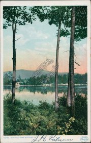 Pine Hill Pond, Rutland, VT Vermont - DETROIT PUBLISHING CO. Postcard