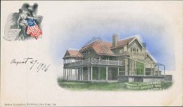Franklyn Cottage, President Garfield, Elberon, NJ New Jersey Pre-1907 Postcard