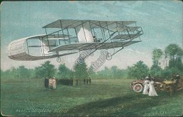 Louis Belroit Airplane Plane - Early 1900's French Aviator Postcard
