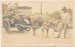 Ox Drawn Wagon, Cart - Early 1900's Real Photo RP Postcard