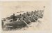 Winners, USS Ohio Marine Race Crew, Rowing Boat - Early 1900's RP Photo Postcard