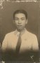 Young Man Dressed in Suit, Manila, Philippine Islands PI Real Photo RP Postcard