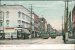 West Water St., Trolley, Troy Baseball Game Banner, Elmira, NY Early Postcard
